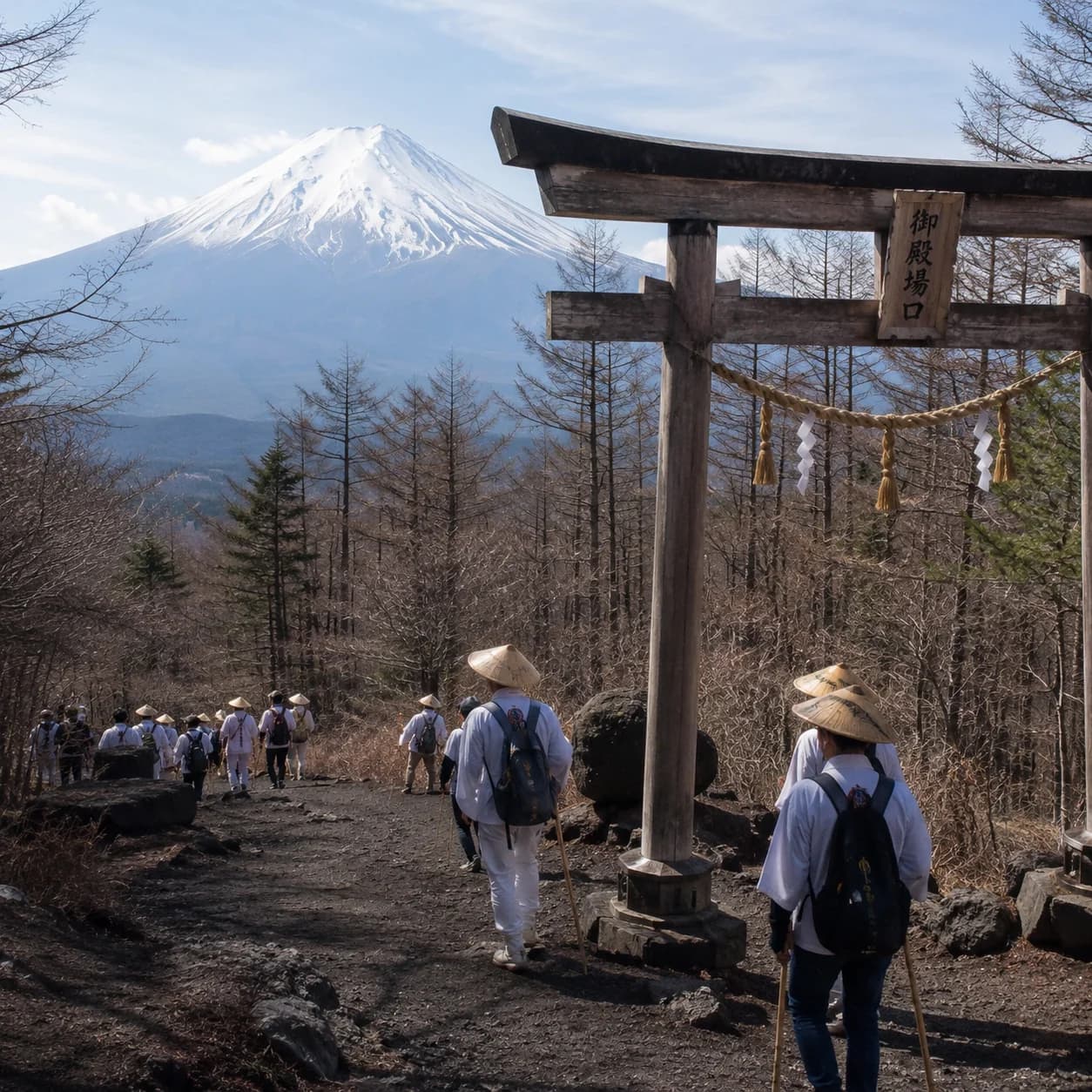 Illustration for Fuji-kō: A Pilgrimage Beyond the Summit